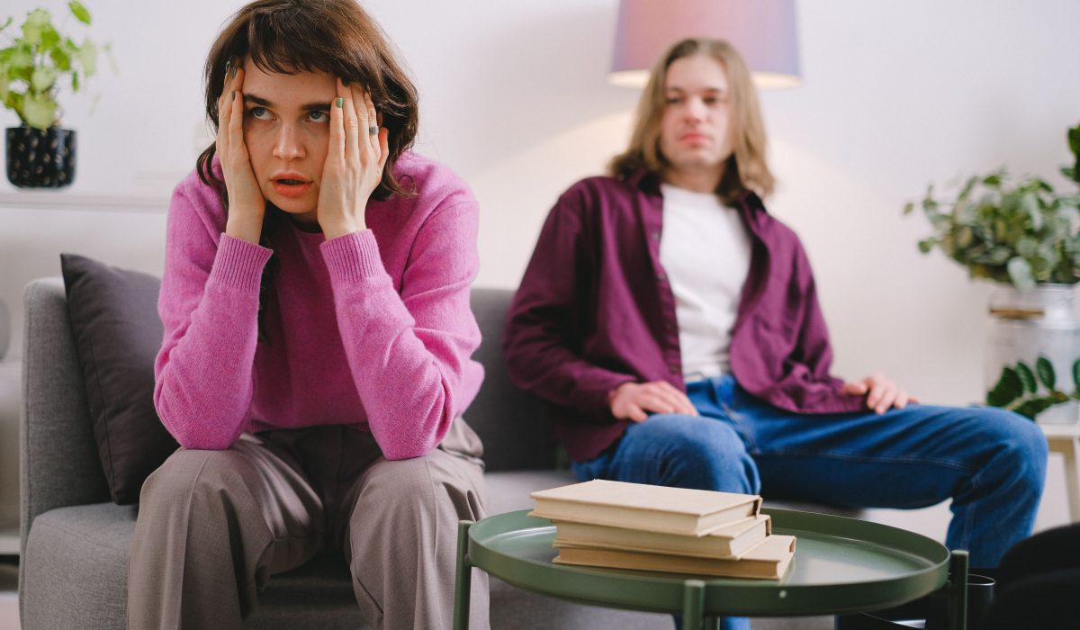 couple confronté à des difficultés relationnelles et de communication